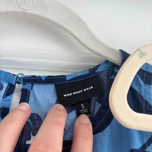 Bundle of (2) Floral Sundresses Sz S Feminine Smocked H&M / Who What Wear - Picture 5 of 13